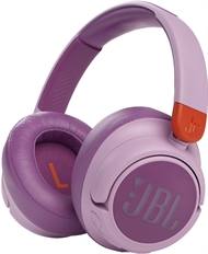 JBL JR460NC - Headset, Estéreo, Circumaurales, Inalámbrico, Bluetooth, 20Hz-20KHz, Rosado