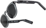 JBL Soundgear Frames Round  - Audio Glasses, Stereo, Open-ear frames, Wireless, Bluetooth, 20Hz20kHz, IP54, Black