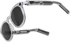 JBL Soundgear Frames Round - Gafas de audio, Estéreo, Diseño abierto, Inalámbrico, Bluetooth, 20Hz20kHz, IP54, Plateado