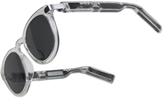 JBL Soundgear Frames Round - Gafas de audio, Estéreo, Diseño abierto, Inalámbrico, Bluetooth, 20Hz20kHz, IP54, Plateado
