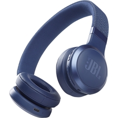 JBL Live 460NC - Headset, Stereo, Over-ear headband, Wireless and Wired, Bluetooth, 20Hz-20KHz, Blue