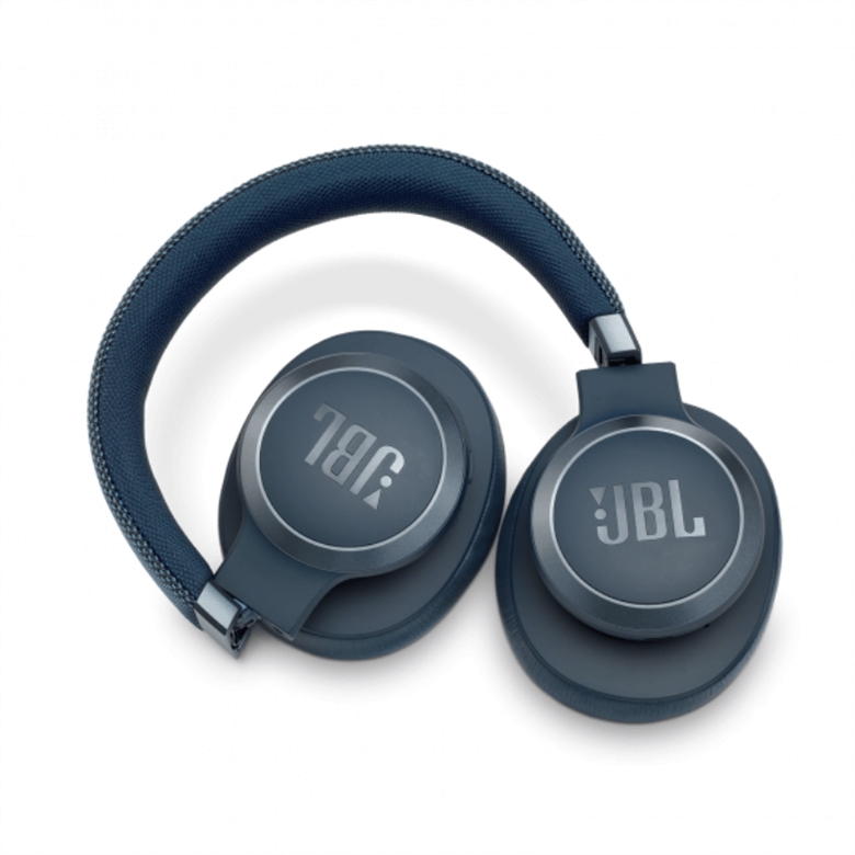 JBL LIVE 650BTNC Blue View Box