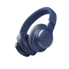 JBL LIVE 660NC - Headset, Estéreo, Circumaurales, Inalámbrico, Bluetooth, 16Hz – 20kHz, Azul
