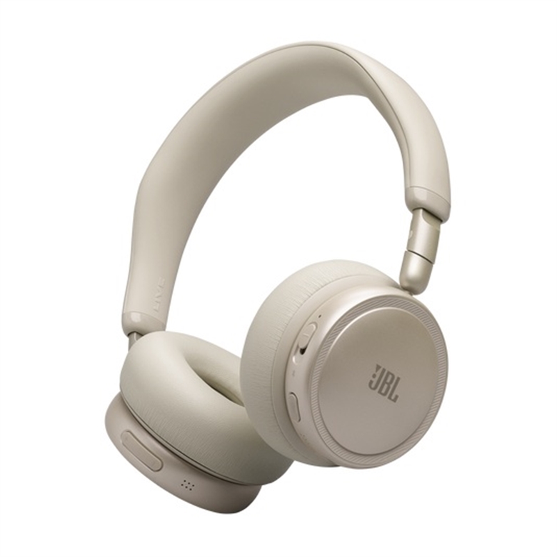 JBL Live 680NC Wireless Headset Champagne-Front View