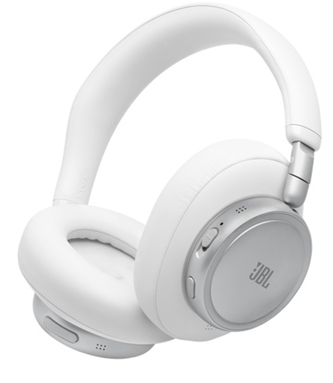JBL Live 780NC Wireless Over-Ear Headphones White-Front View