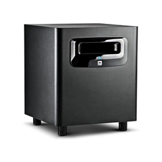 JBL LSR310S  - Sistema de Altavoz Subwoofer Activo de Estudio de 10", Puerto Slip Stream y Ajuste de Baja Frecuencia Extendida XLF, Negro