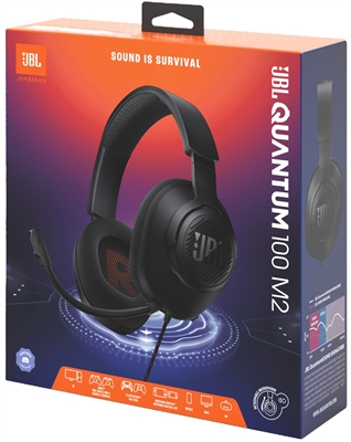 JBL Quantum 100M2 vista de paquete