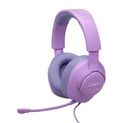 JBL Quantum 100M2 Morado Vista de Esquina