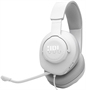JBL Quantum 100M2 White corner view