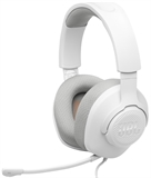 JBL Quantum 100M2 - Headset, Estéreo, Circumaurales, Con Cable, 3.5mm, 100Hz-10kHz, Blanco
