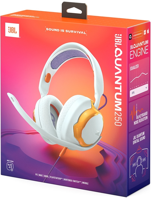 JBL Quantum 250 TEAL PACK 2 VIEW