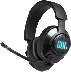 JBL Quantum 400 - Headset, Stereo, Over-ear headband, Wired, 3.5mm, USB-A, 20Hz-20KHz, Black