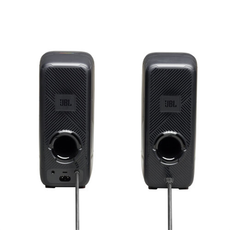 JBL Quantum Duo Altavoces - black Back View