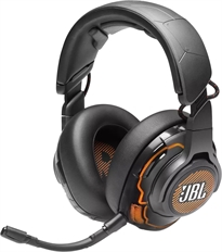 JBL Quantum One - Headset, Estéreo, Cancelación de Ruido Activa, Circumaurales, Con Cable, USB, 3.5mm, 20Hz-40KHz, Negro