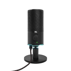 JBL Quantum Stream - Microphone, Black, Cardioid, Omnidireccional, USB
