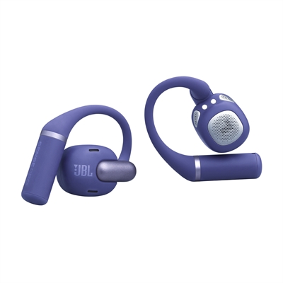 JBL Sense Pro Blue - Earbuds Front and Rear View