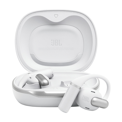 JBL Sense Pro White - Open Case Front View
