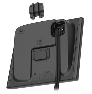 JBL-SLP14-T-BK Altavoz de Pared de Perfil Bajo de 4.5 Pulgadas Negro-Vista Posterior