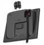 JBL-SLP14-T-BK Altavoz de Pared de Perfil Bajo de 4.5 Pulgadas Negro-Vista Posterior