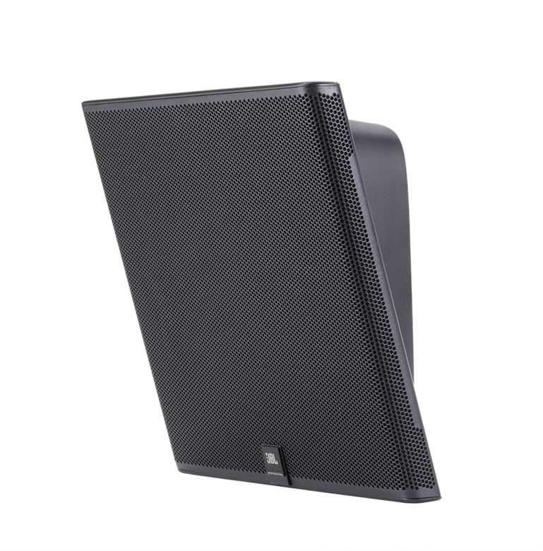 JBL-SLP14-T-BK Altavoz de Pared de Perfil Bajo de 4.5 Pulgadas Negro-Vista Lateral