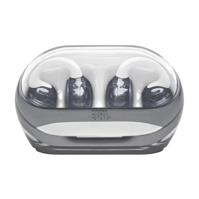 JBL Soundgear Clips - White Case Open Front View