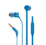 JBL T110 - Hearphone, Stereo, In-ear, Wired, 3.5mm, 20Hz-20kHz, Blue