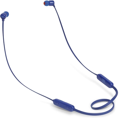 JBL T110BT Blue Earphone Main View