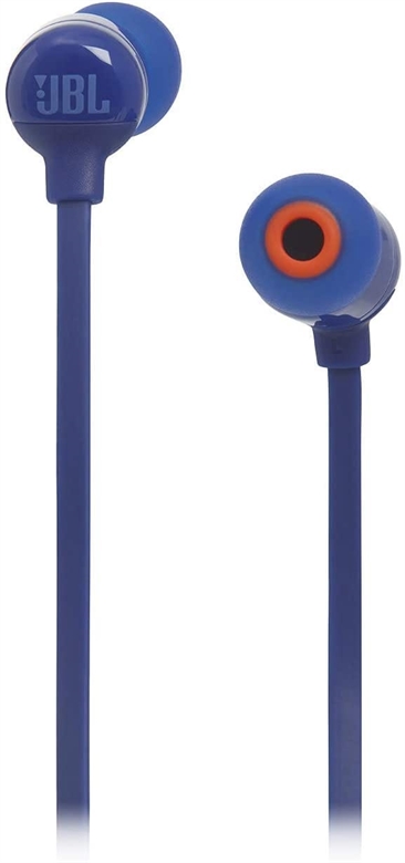 JBL T110BT Blue Earphone View