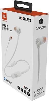 JBL T110BT White Package View