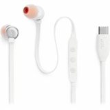 JBL Tune 310C - Earphone, Stereo, In-ear, Wired, USB-C, 20Hz - 40kHz, White