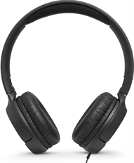 JBL Tune 500  - Headset, Estéreo, Supraaurales, con Micrófono, Con cable, 3.5mm, 20Hz-20KHz, Negro