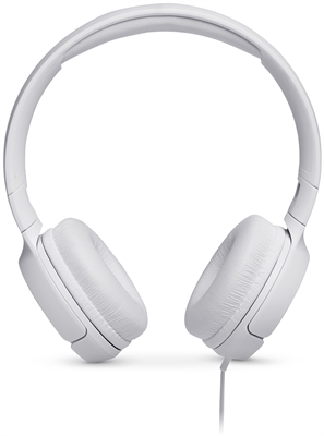 JBL Tune 500 Headset Front View - White