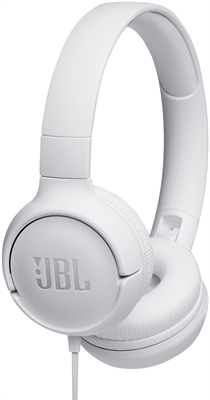 JBL Tune 500 Headset Profile View - White