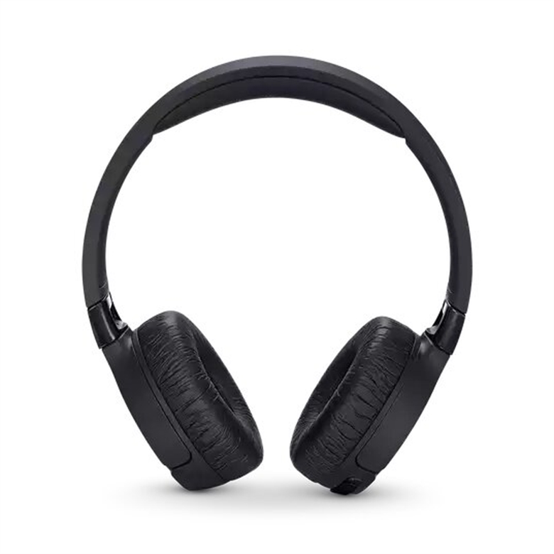 JBL Tune 600 BTNC Black Wireless Headset Front View