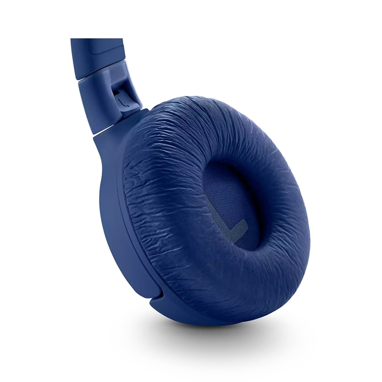 JBL Tune 600 BTNC Blue Wireless Headset Earpad View