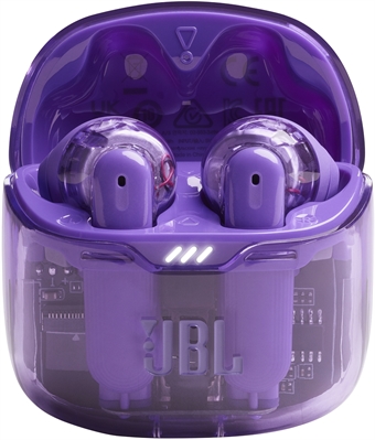 JBL Tune Flex Ghost Product Image Detail Purple