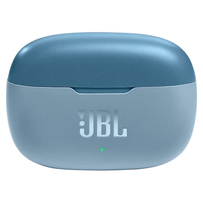 JBL Vibe 200TWS Azul Vista Estuche Cerrado