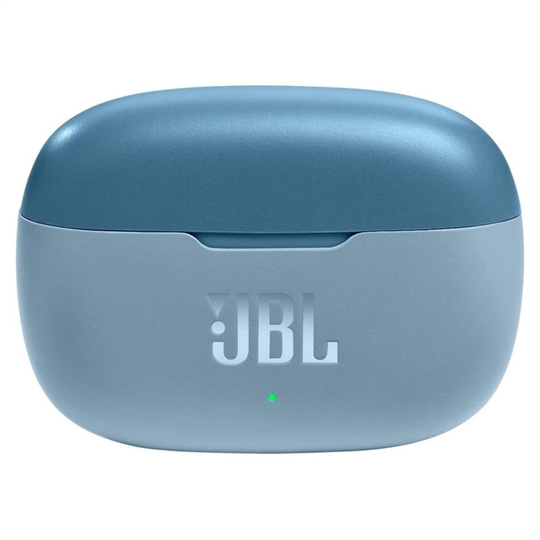 JBL Vibe 200TWS Azul Vista Estuche Cerrado