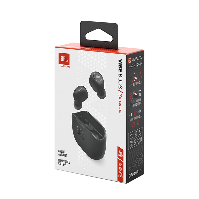 JBL Wave Buds - Earbuds Black package view