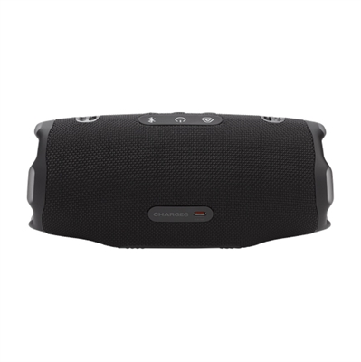 JBLCHARGE6BLKAM Black Portable Wireless Speaker-Back View