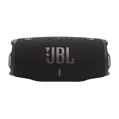 JBLCHARGE6BLKAM Black Portable Wireless Speaker-Front View