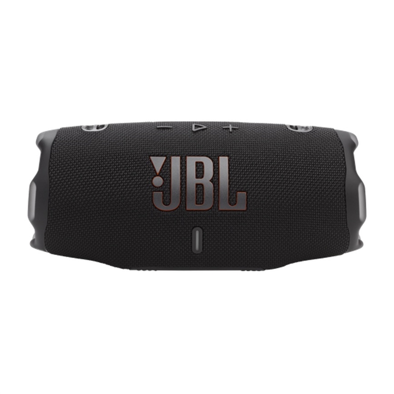 JBLCHARGE6BLKAM Black Portable Wireless Speaker-Front View