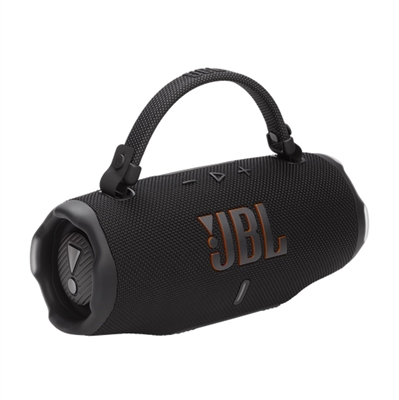 JBLCHARGE6BLKAM Black Portable Wireless Speaker-Lateral View 2