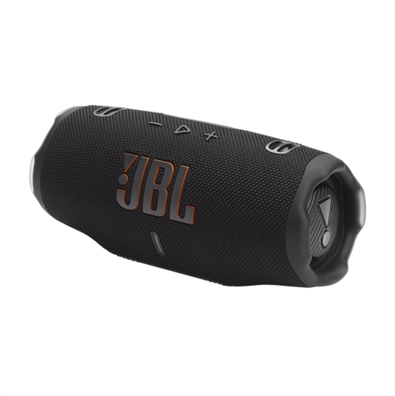JBLCHARGE6BLKAM Black Portable Wireless Speaker-Lateral View 3