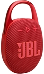 JBL CLIP 5 - Portable Wireless Speaker, Bluetooth, USB Type C (Power), Red, 7W