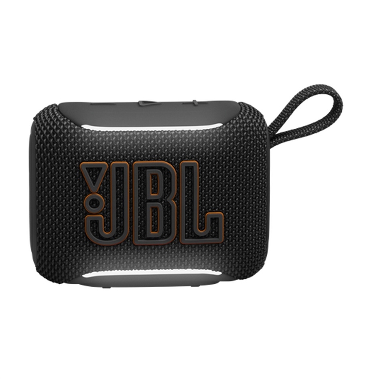 JBLGO5BLKAM JBL Go 5 Black Portable Bluetooth Speaker-Front View