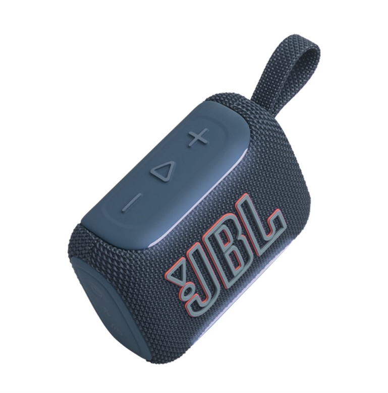 JBLGO5BLUAM JBL Go 5 Blue 2 Portable Bluetooth Speaker-Diagonal View 2