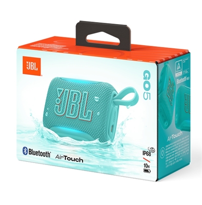 JBLGO5BLUAM JBL Go 5 Blue Portable Bluetooth Speaker-Box View