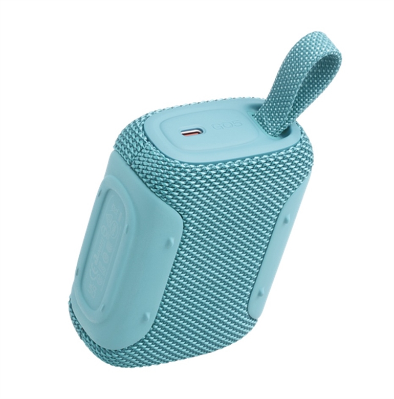 JBLGO5BLUAM JBL Go 5 Blue Portable Bluetooth Speaker-Diagonal View