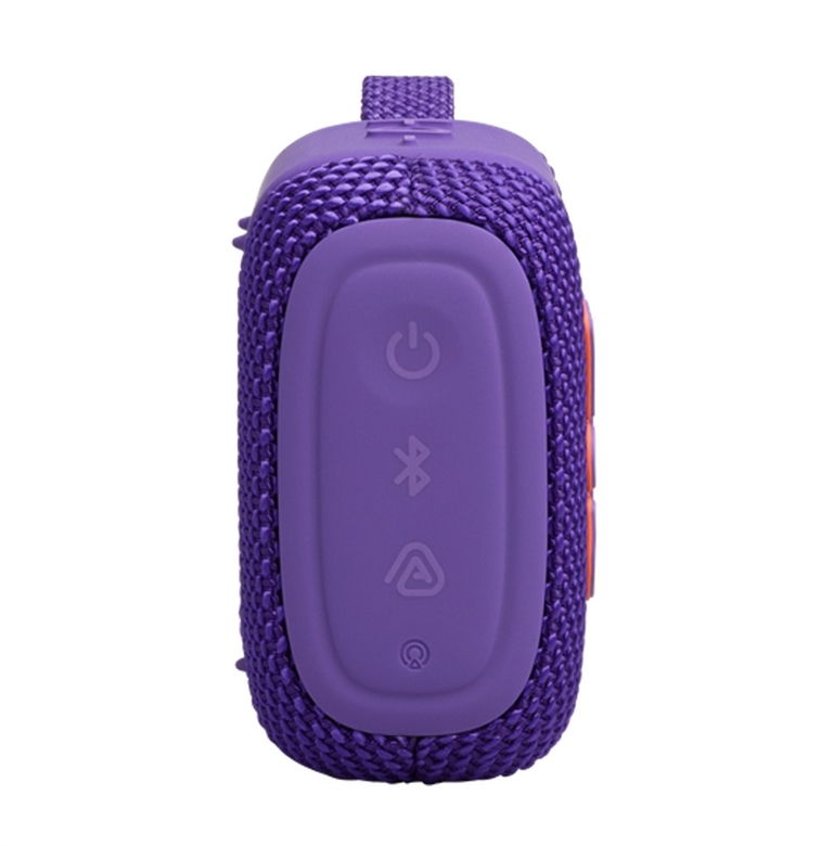 JBLGO5PURAM JBL Go 5 Purple Portable Bluetooth Speaker-Back View 2